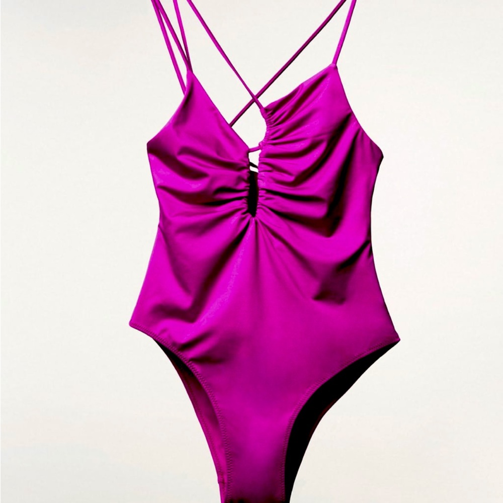 Zara one piece swimsuit